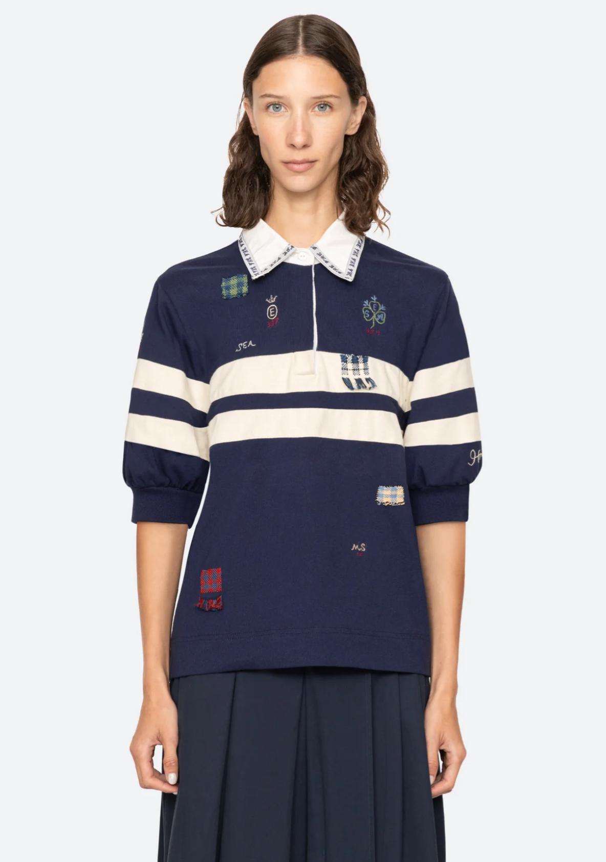 Sea New York Claira Rugby Shirt-Clothing-SEA NEW YORK-XXS-MULTI-Mercantile Portland
