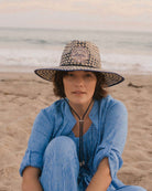 Seas the Day Lifeguard Hat-Hats-Freya-Natural/Navy • Freya-S/M-Mercantile Portland