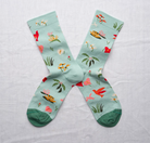 Semis Socks-Socks-Bonne Maison-Aqua-36/38-Mercantile Portland
