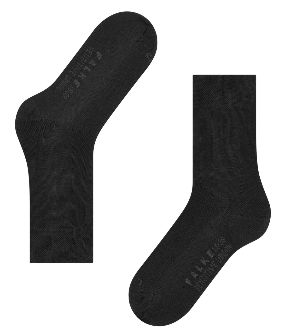 Sensitive London Socks-Accessories-Falke-Black-5/7.5-Mercantile Portland