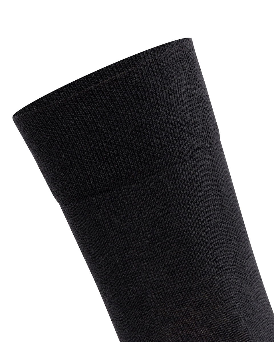 Sensitive London Socks in Black-Socks-FALKE SOCKS-5/7.5-Mercantile Portland
