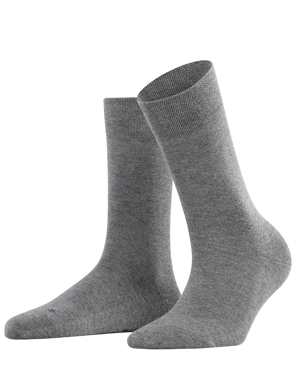 Sensitive London Socks in Grey Mix-Socks-Falke-5/7.5-Mercantile Portland