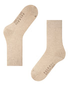 Sensitive London Socks in Sand Melange-Socks-Falke-5/7.5-Mercantile Portland