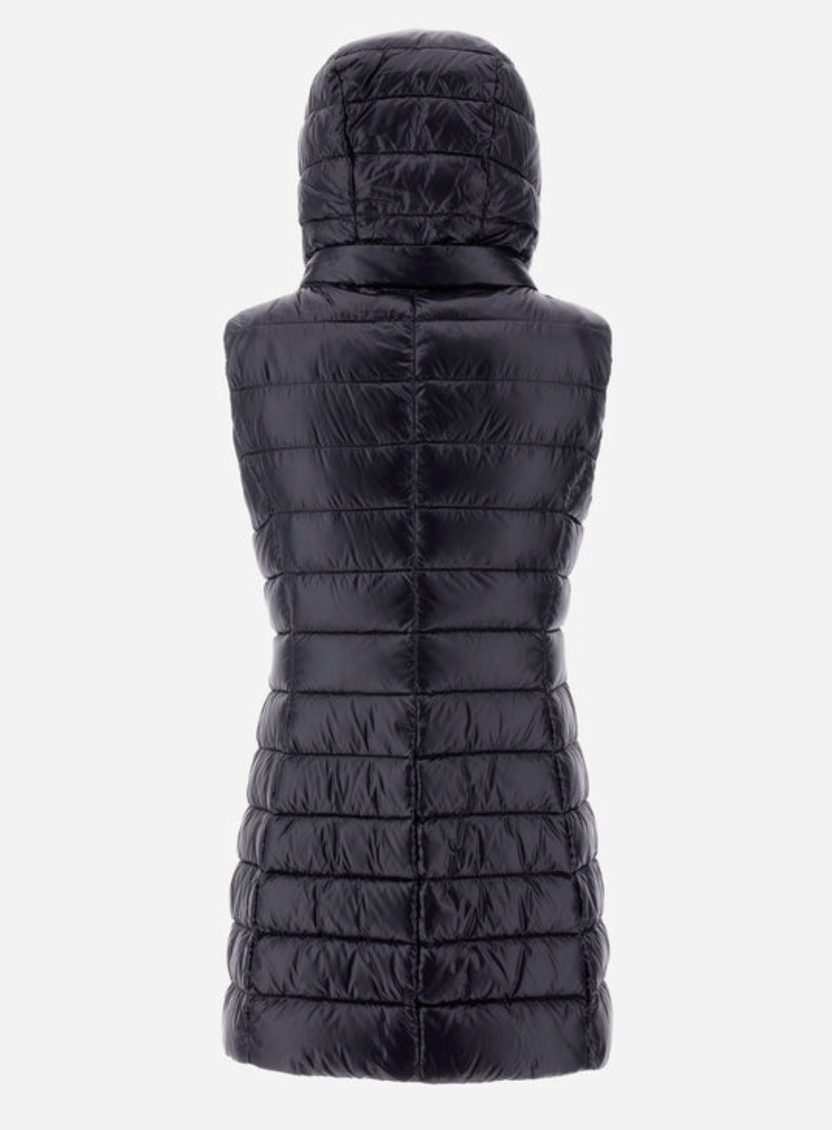 Serena Hooded Vest-Outerwear-Herno-Grey-40-Mercantile Portland