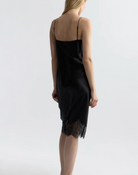 Seve Silk Lace Dress-Dresses-Nili Lotan-Black-XS-Mercantile Portland