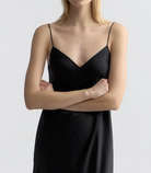 Seve Silk Lace Dress-Dresses-Nili Lotan-Black-XS-Mercantile Portland