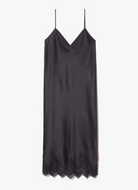 Seve Silk Lace Dress-Dresses-Nili Lotan-Black-XS-Mercantile Portland