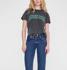 Shelley Tee in Washed Black-T-Shirts-Anine Bing-Washed Black-XS-Mercantile Portland