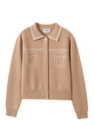 Shirley Collared Cardigan-Sweaters-27 Miles-Camel-XS-Mercantile Portland