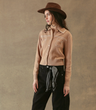 Shirley Collared Cardigan-Sweaters-27 Miles-Camel-S-Mercantile Portland