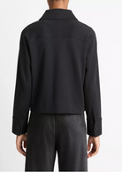 Shirt Jacket-Clothing-Vince-Black-XXS-Mercantile Portland
