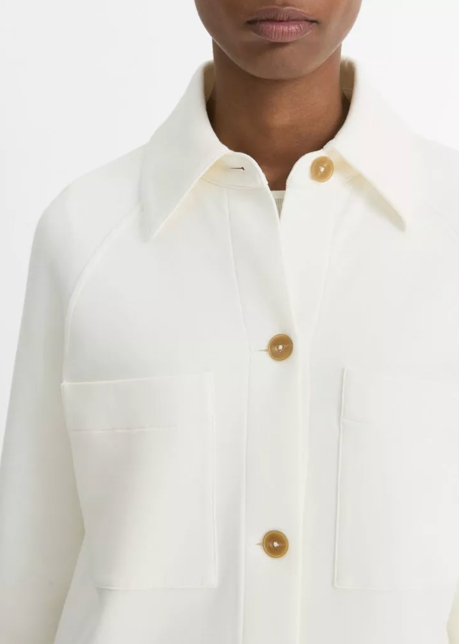 Shirt Jacket-Clothing-Vince-Black-XXS-Mercantile Portland