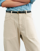 Shon Corduroy Pant-Clothing-Nili Lotan-Gesso-0-Mercantile Portland