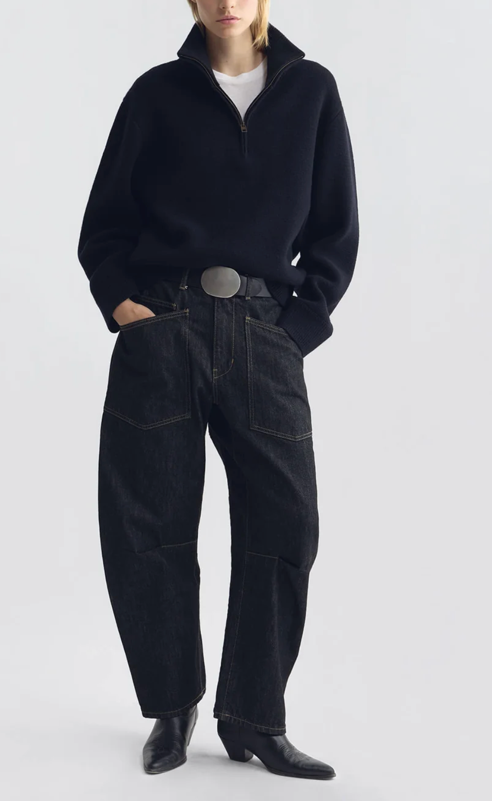 Shon Jean in Resin Rinse-Denim-Nili Lotan-Resin Rinse-24-Mercantile Portland