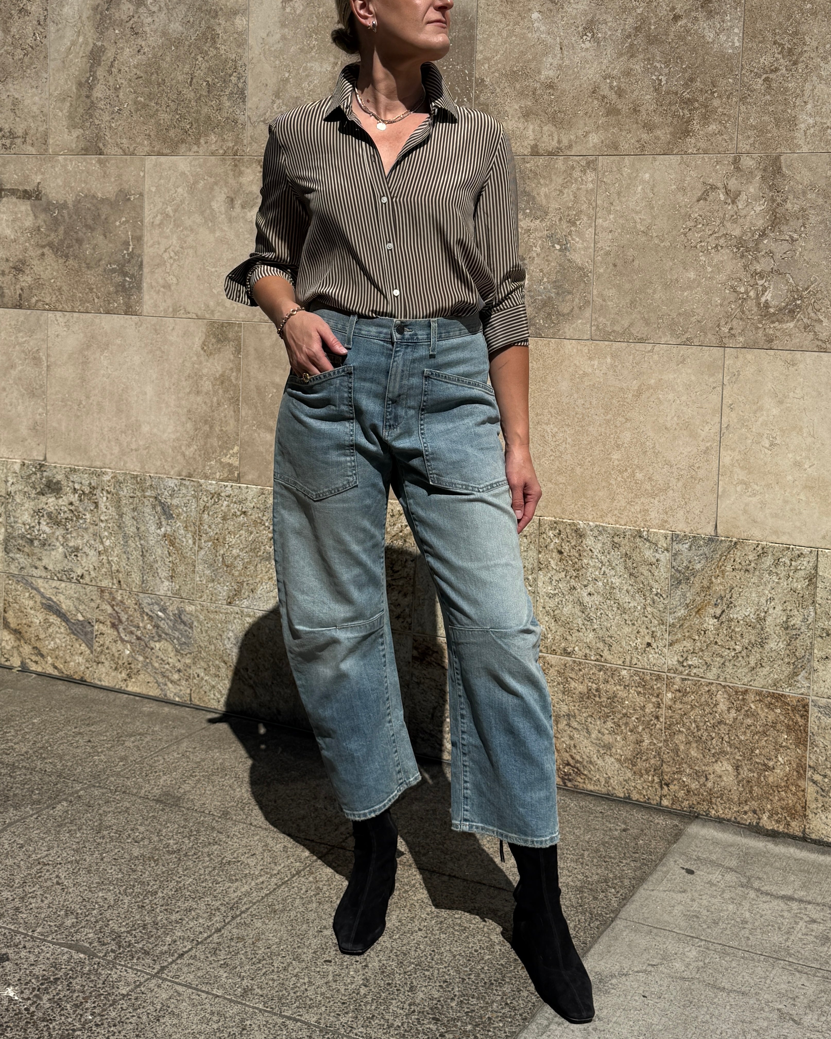 Shon Jean in Summer Wash-Denim-Nili Lotan-Classic Wash-24-Mercantile Portland
