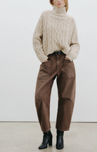 Shon Jean in Vintage Brown Wash-Denim-Nili Lotan-Vintage Brown Wash-23-Mercantile Portland