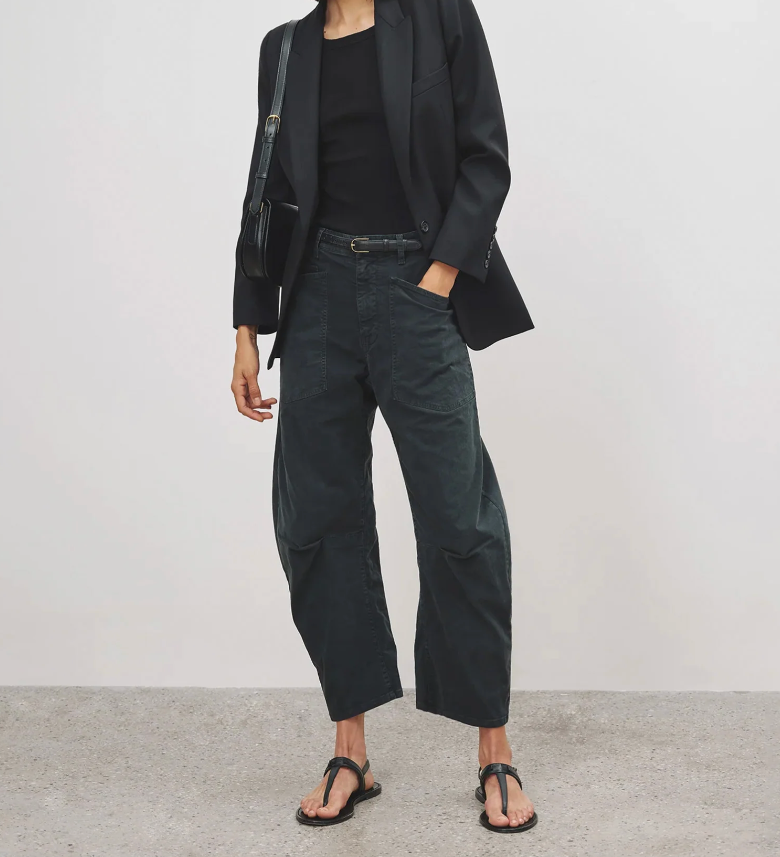 Shon Pant in Carbon-Clothing-Nili Lotan-Carbon-00-Mercantile Portland