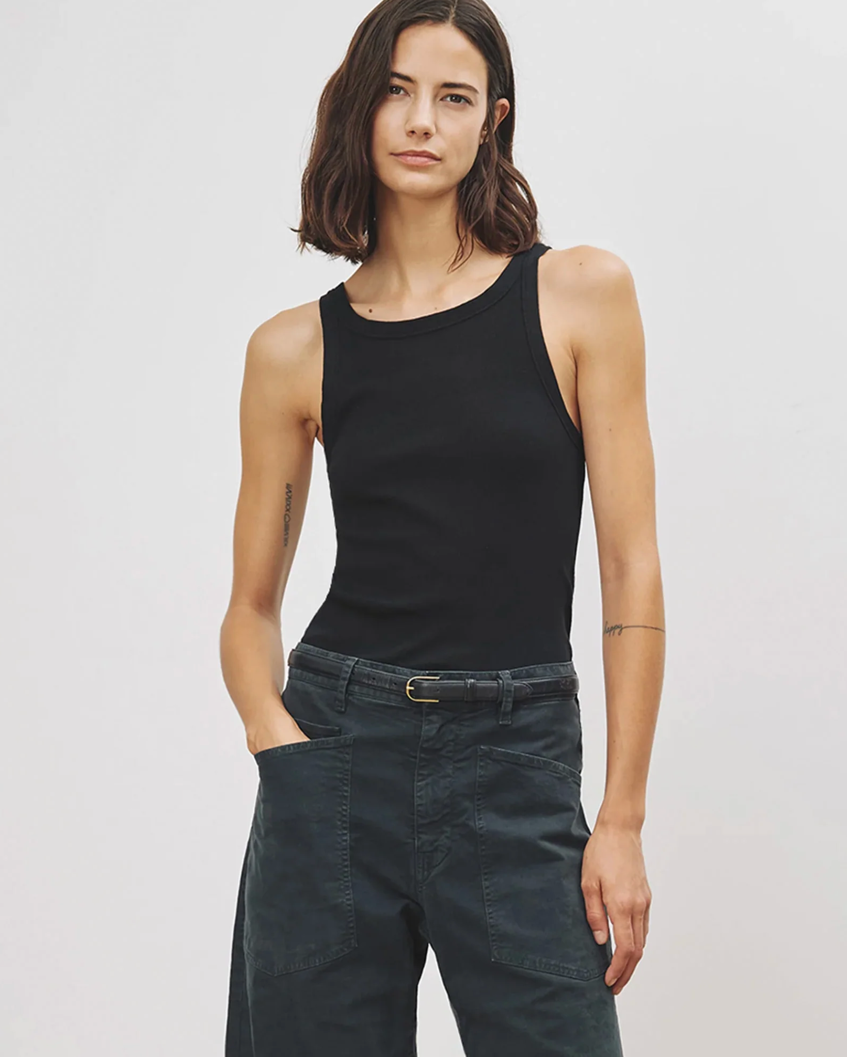 Shon Pant in Carbon-Clothing-Nili Lotan-Carbon-00-Mercantile Portland