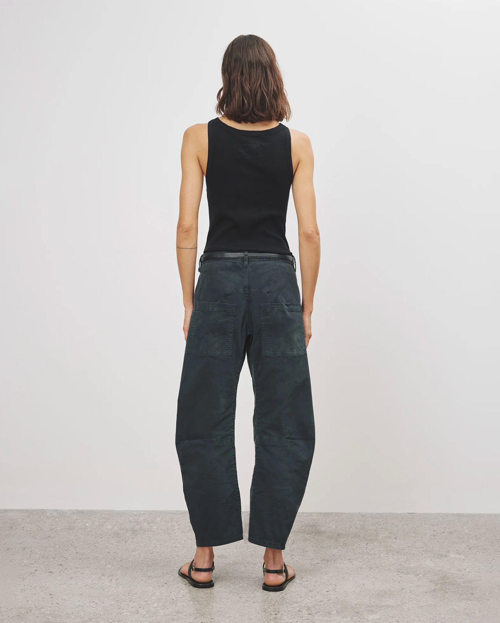 Shon Pant-Pants-Nili Lotan-Carbon-00-Mercantile Portland