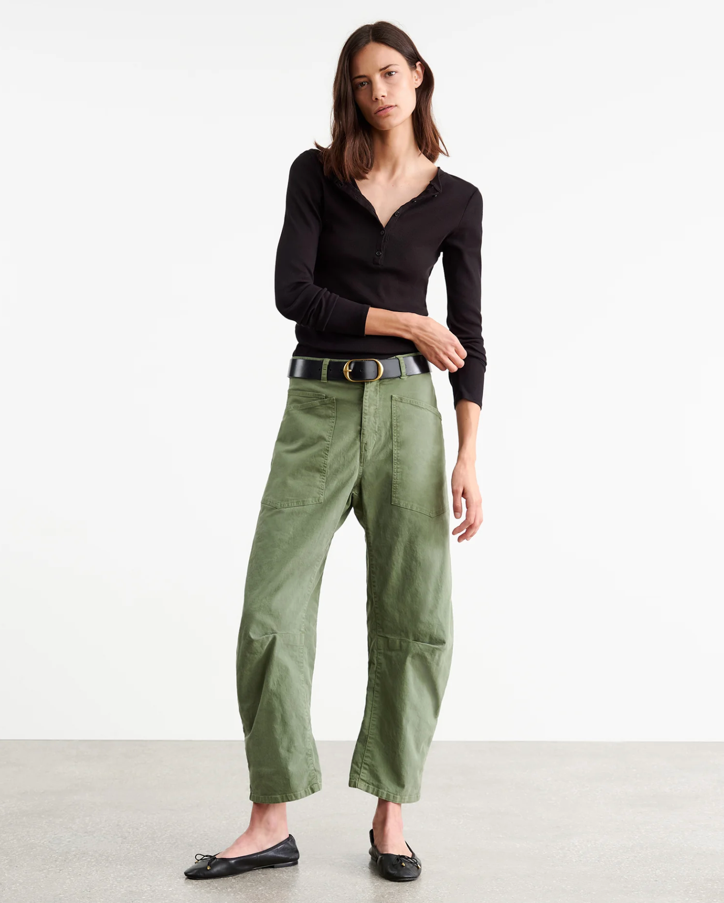 Shon Pant-Pants-Nili Lotan-Carbon-00-Mercantile Portland