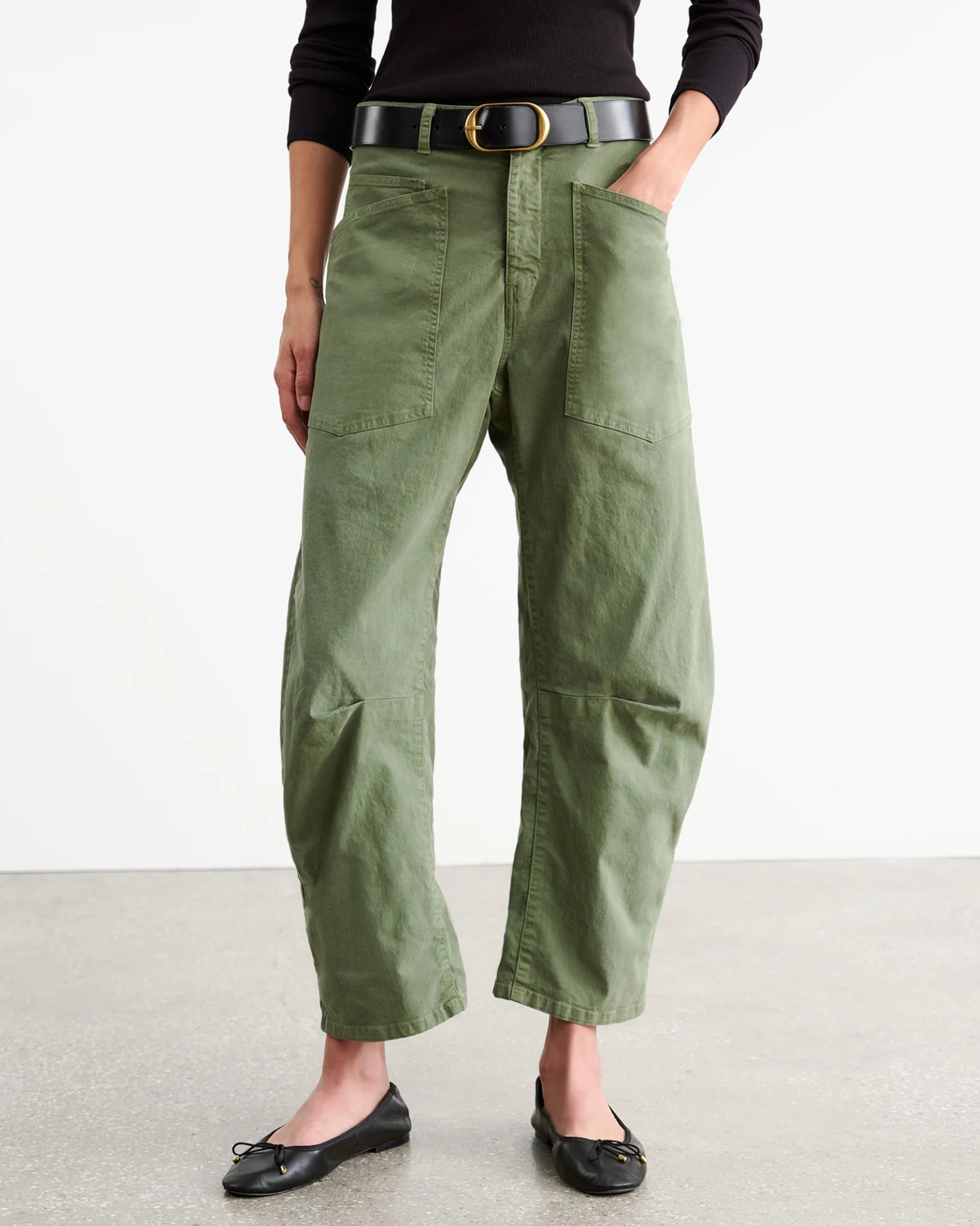 Shon Pant-Pants-Nili Lotan-Carbon-00-Mercantile Portland