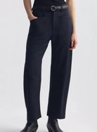 Shon Wool Pant in Midnight-Pants-Nili Lotan-Midnight-00-Mercantile Portland