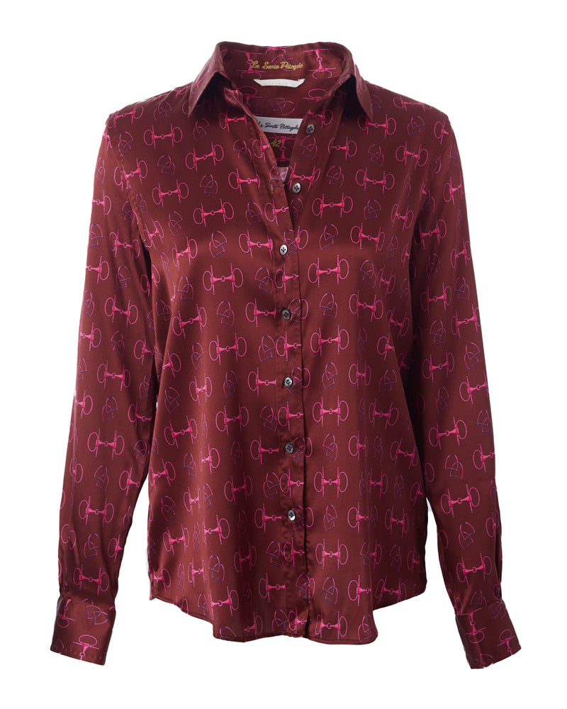 Stirrup Silk Shirt-Le Sarte Pettegole-Mercantile Portland