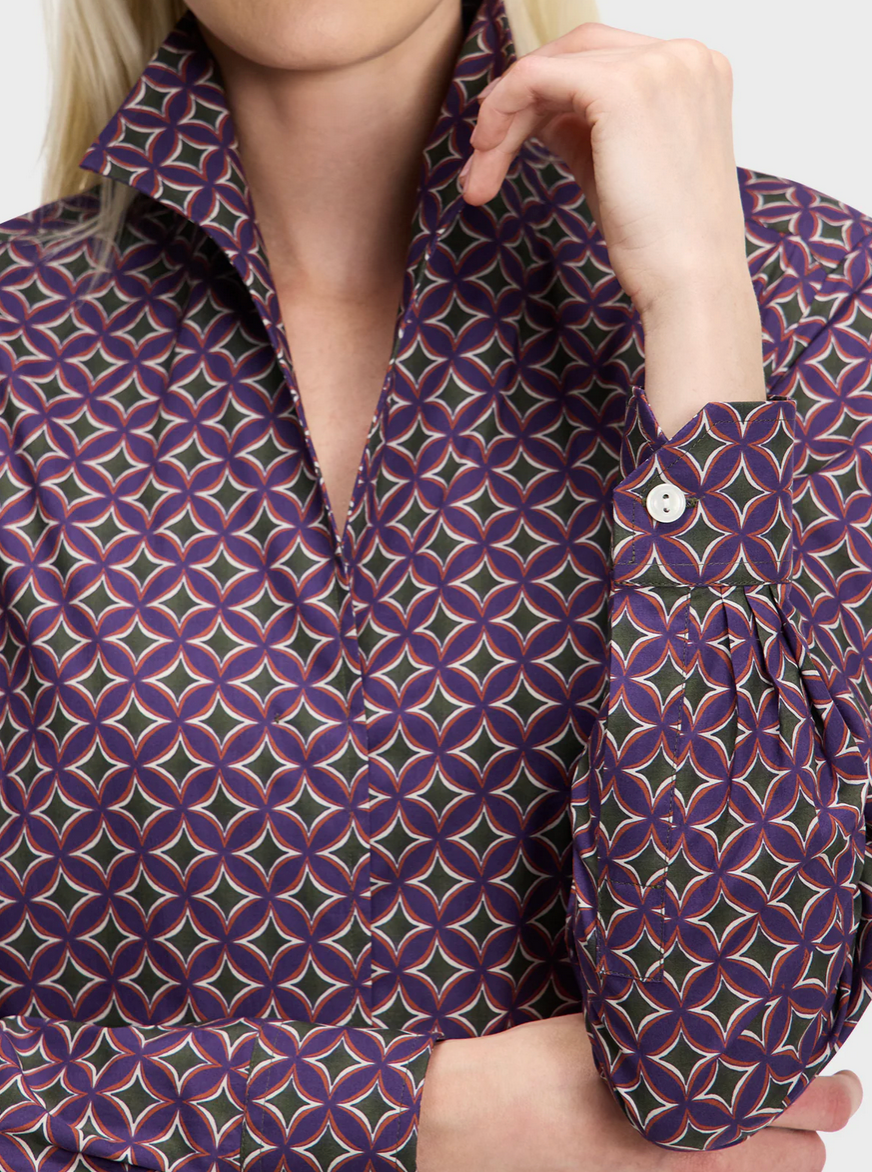 Signature: Four Seasons in Purple-Tops, Shirts-Sarah Alexandra-Purple-00-Mercantile Portland