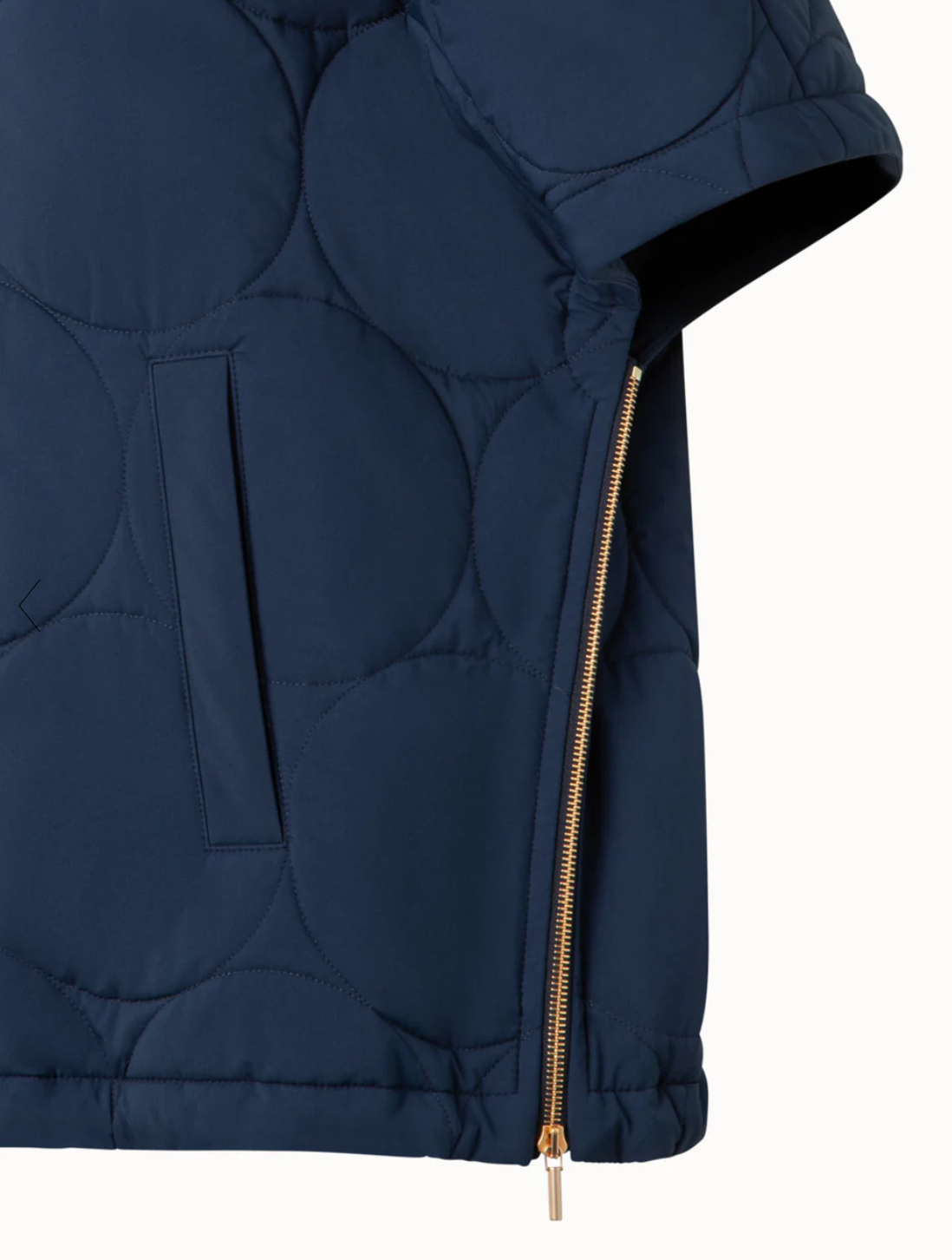 Signature Puffer-Clothing-Akris Punto-Navy-2-Mercantile Portland