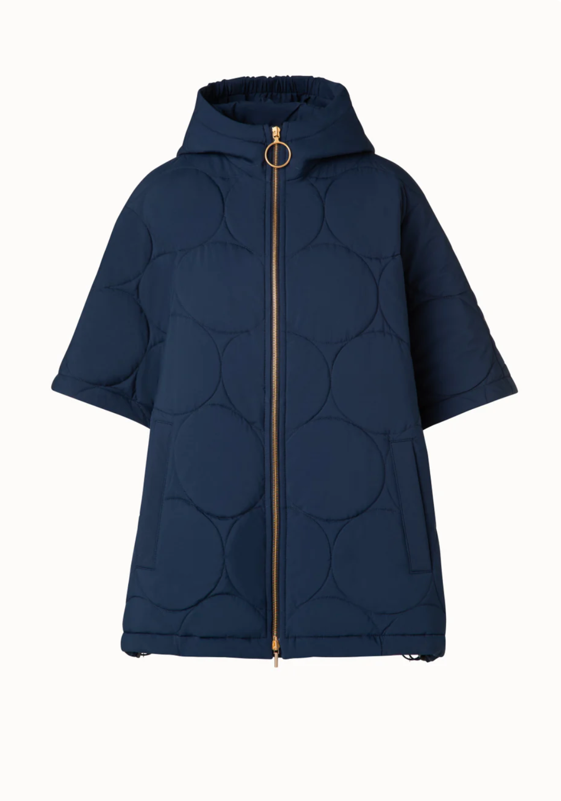 Signature Puffer-Clothing-Akris Punto-Navy-2-Mercantile Portland