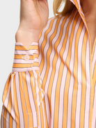 Signature Shirt in Aperol Spritz-Shirts-Sarah Alexandra-2-Aperol Spritz-Mercantile Portland