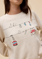 Ski Day Raglan Sweatshirt-Tops, Shirts-Daydreamer-Dirty White-XS-Mercantile Portland