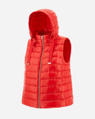 Sleeveless Jacket in Nylon Ultralight-Outerwear-Herno-Red-38-Mercantile Portland