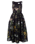 Sleeveless Volume Hem Dress-Dresses-Erdem-Black-0-Mercantile Portland