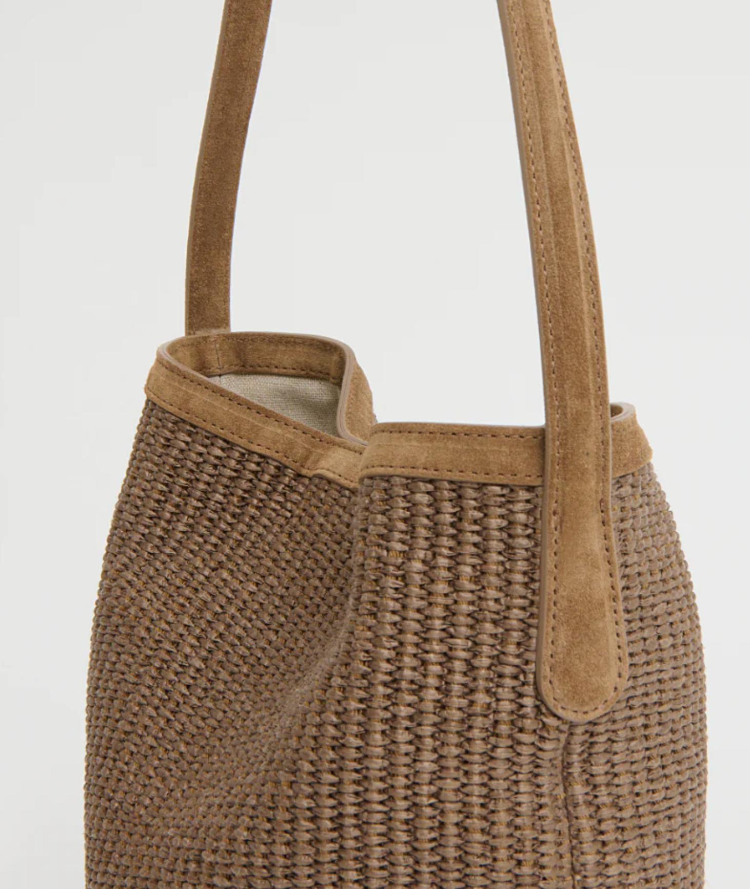 Small Everyday Cabas in Anise Raffia-Handbags-Mansur Gavriel-Anise-OS-Mercantile Portland
