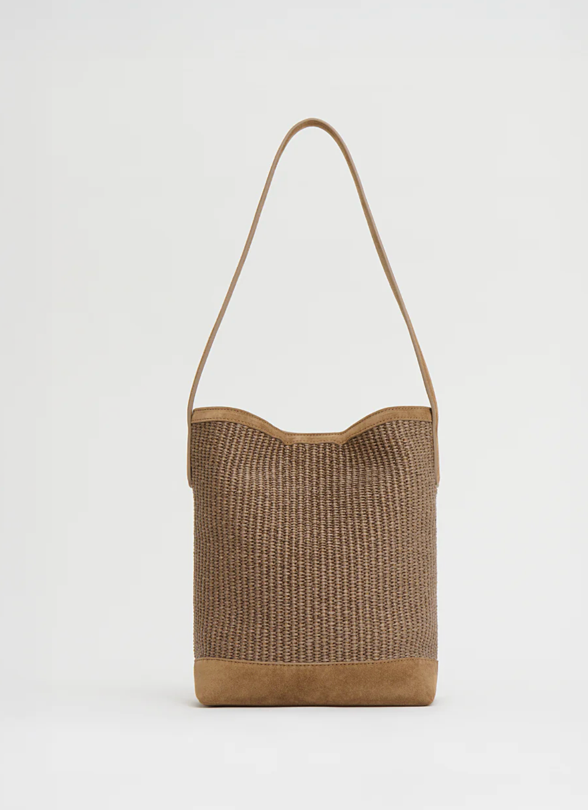 Small Everyday Cabas in Anise Raffia-Handbags-Mansur Gavriel-Anise-OS-Mercantile Portland