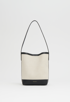 Small Everyday Cabas in Natural Canvas-Accessories-Mansur Gavriel-Natural / Black-OS-Mercantile Portland
