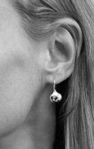 Small Pebble Curve Drop Earrings-Jewelry-Otiumberg-Gold-OS-Mercantile Portland