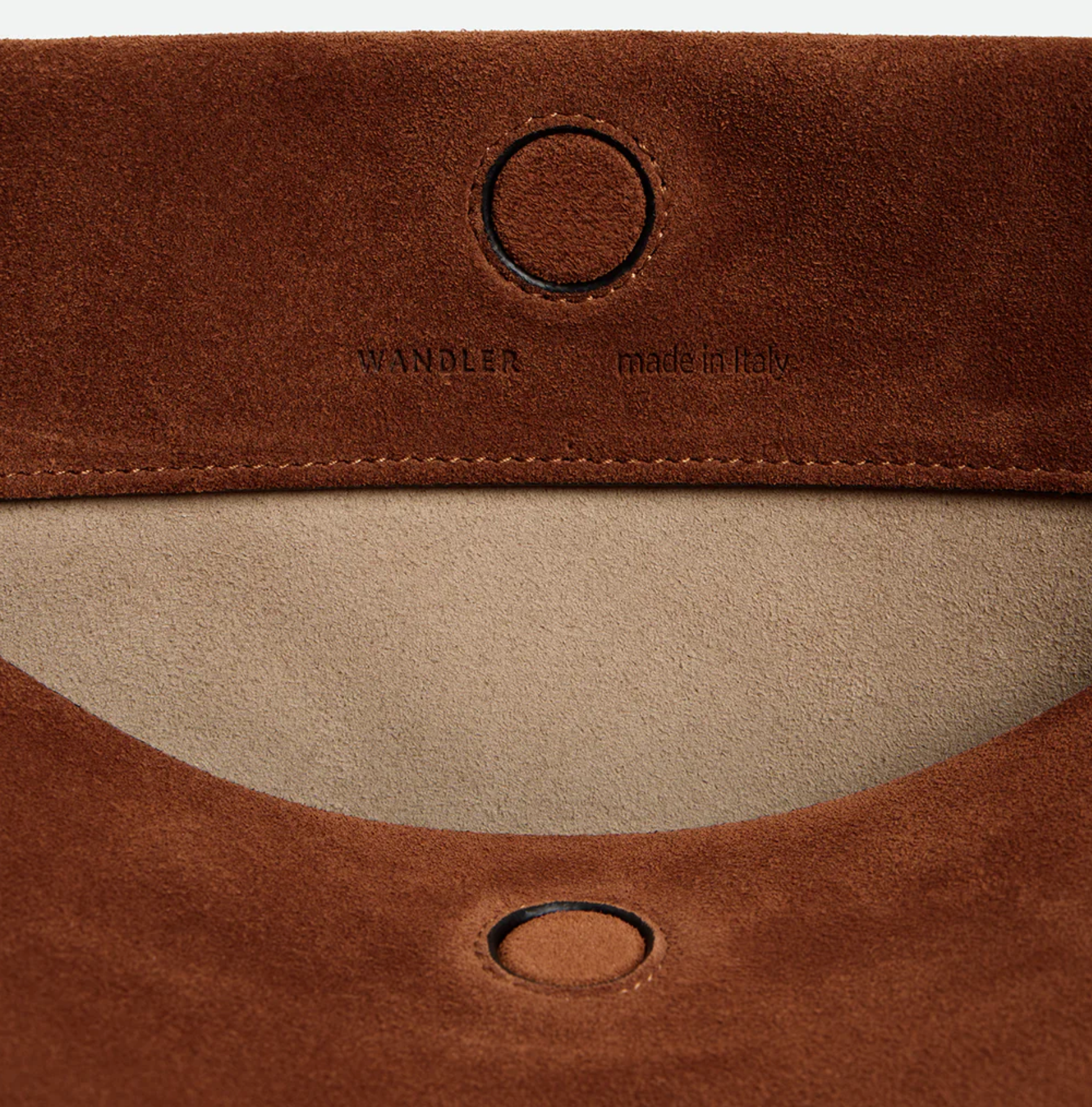 Small Penelope Tote in Saddle Suede-Handbags-Wandler-Saddle Suede-OS-Mercantile Portland