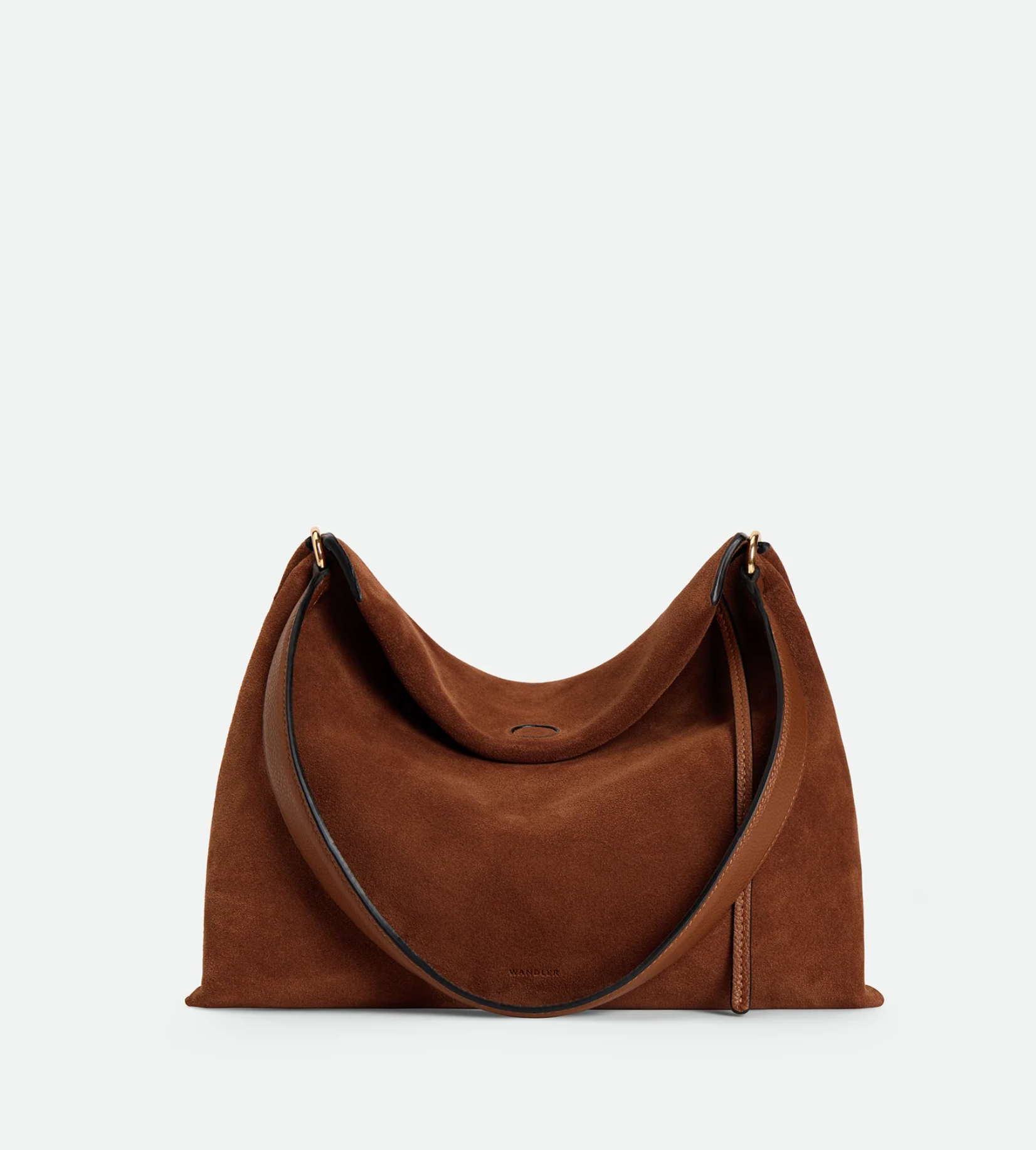Small Penelope Tote in Saddle Suede-Handbags-Wandler-Saddle Suede-OS-Mercantile Portland