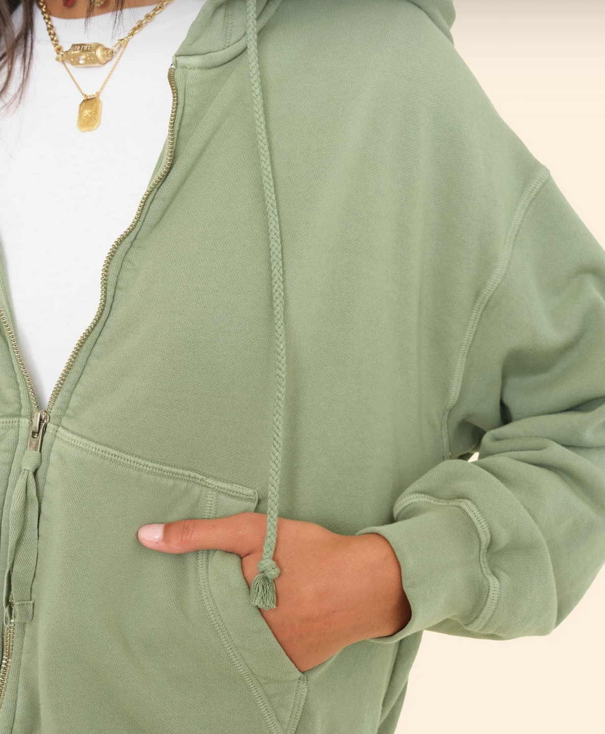 Smith Sweatshirt-Tops-Xirena-Olive Leaf-XS-Mercantile Portland