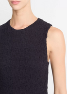 Smocked Shell-Clothing-Vince-XXS-Coastal Blue-Mercantile Portland