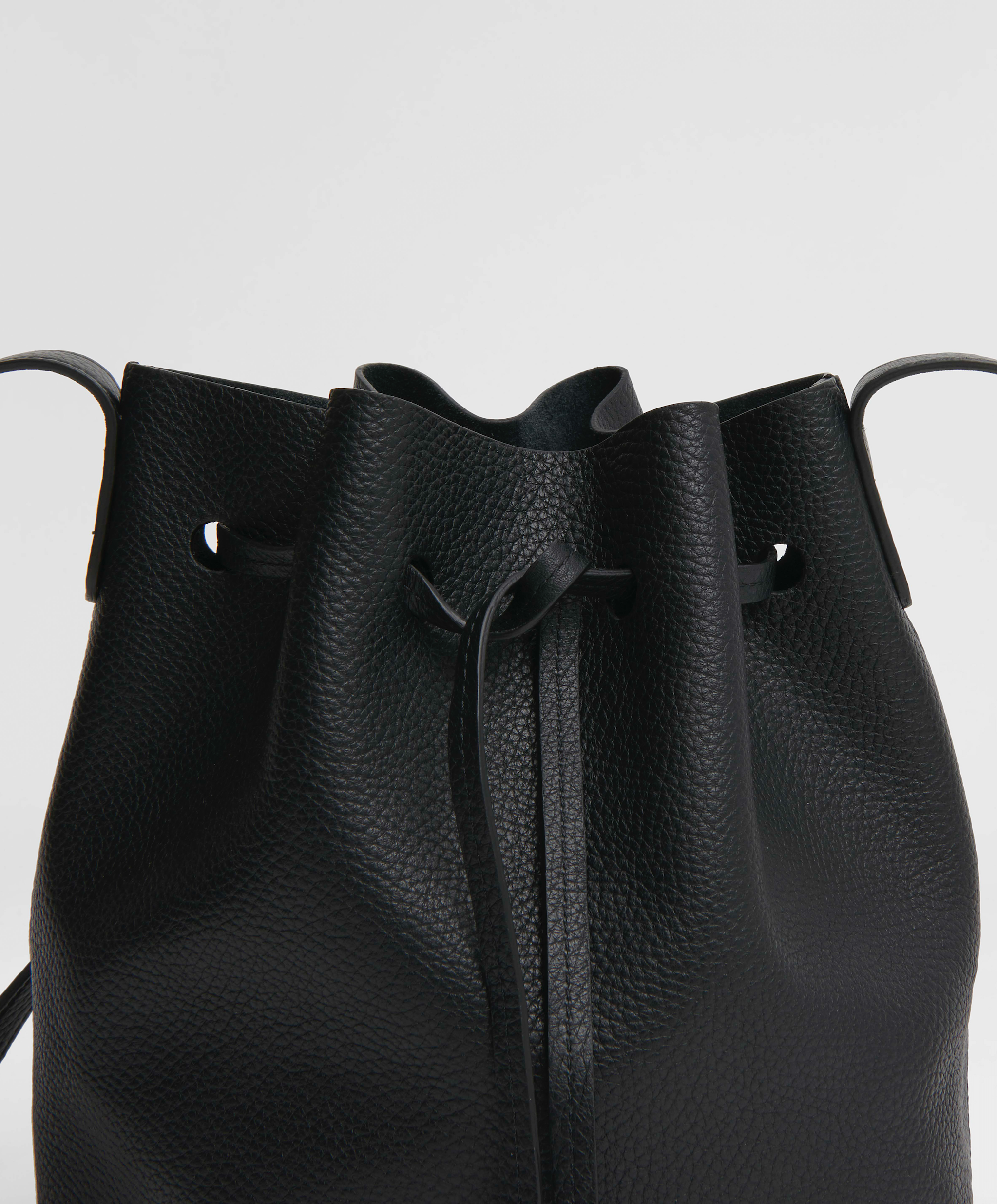 Soft Mini Bucket-Accessories-MANSUR GAVRIEL-Black-OS-Mercantile Portland