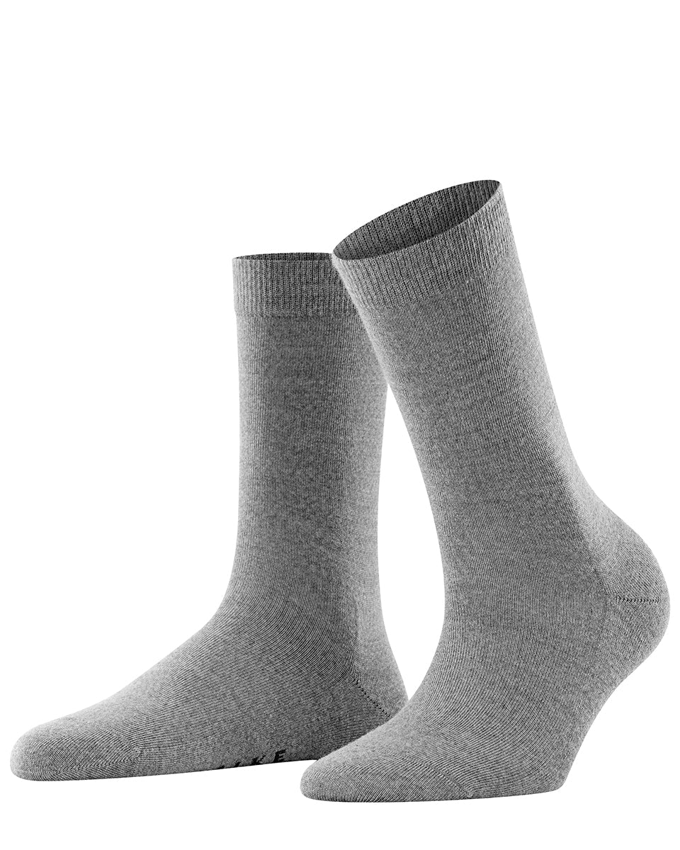 Softmerino Women Socks in Grey Mix-Socks-Falke-6.5/7.5-Mercantile Portland