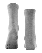 Softmerino Women Socks in Grey Mix-Socks-Falke-6.5/7.5-Mercantile Portland