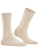 Softmerino Women Socks in Linen-Socks-Falke-6.5/7.5-Mercantile Portland