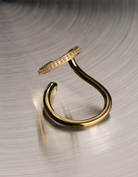 Sonder Pavé Ear Cuff-Jewelry-Otiumberg-Yellow Gold-OS-Mercantile Portland