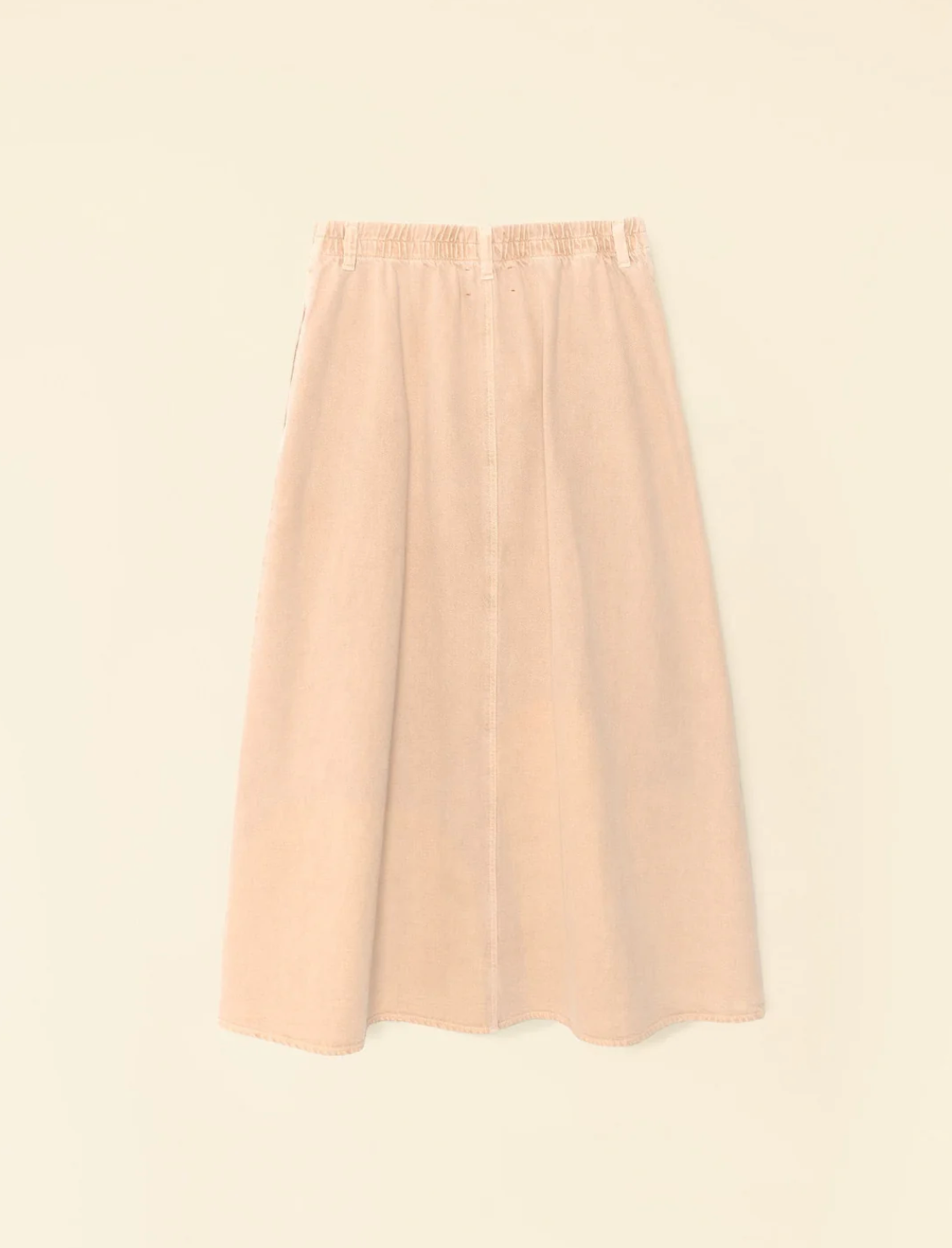 Spence Denim Skirt-Clothing-Xirena-Denim Khaki-XS-Mercantile Portland