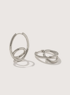 Spiralis Earring in Sterling Silver-Jewelry-Otiumberg-Silver-OS-Mercantile Portland