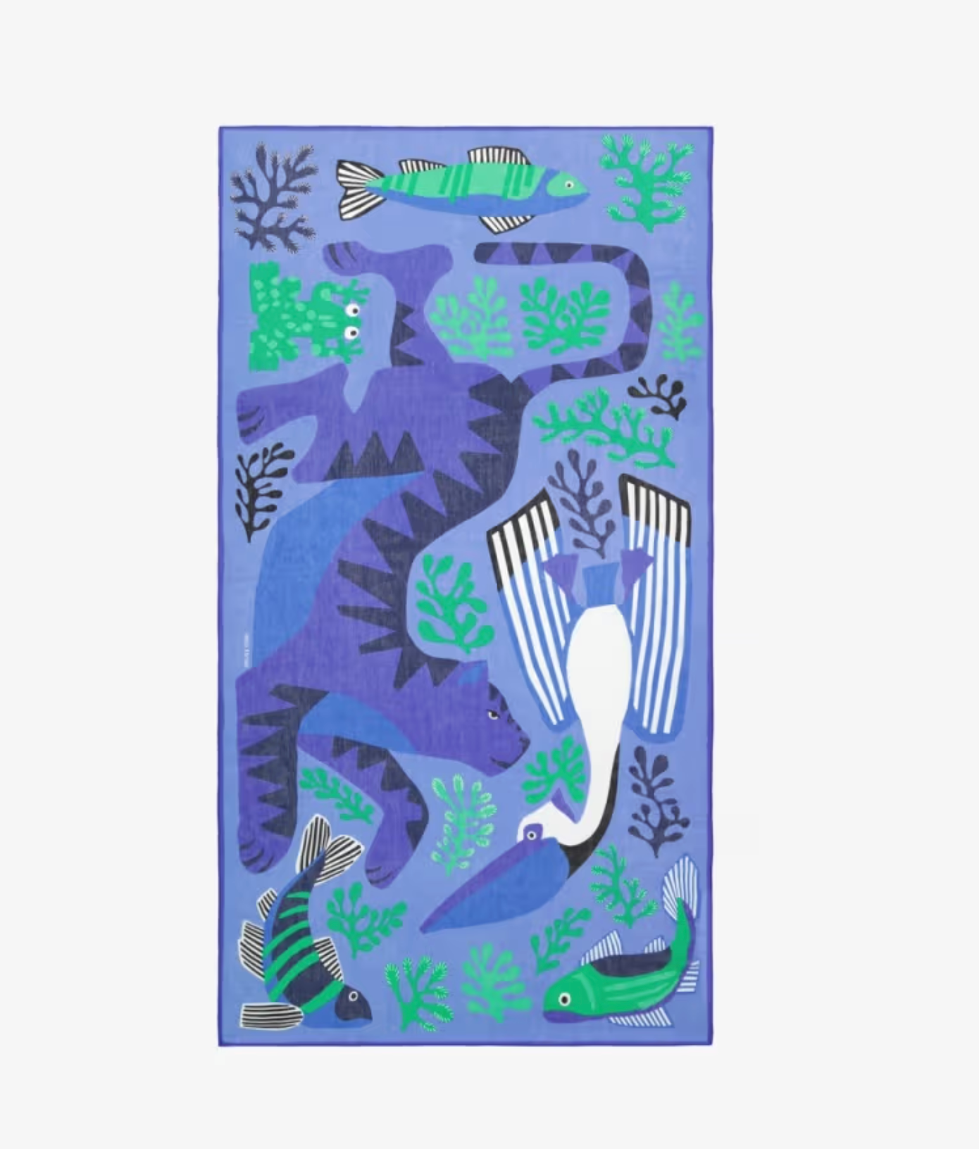 Splash Scarf-Accessories-Inoui Editions-Navy-OS-Mercantile Portland